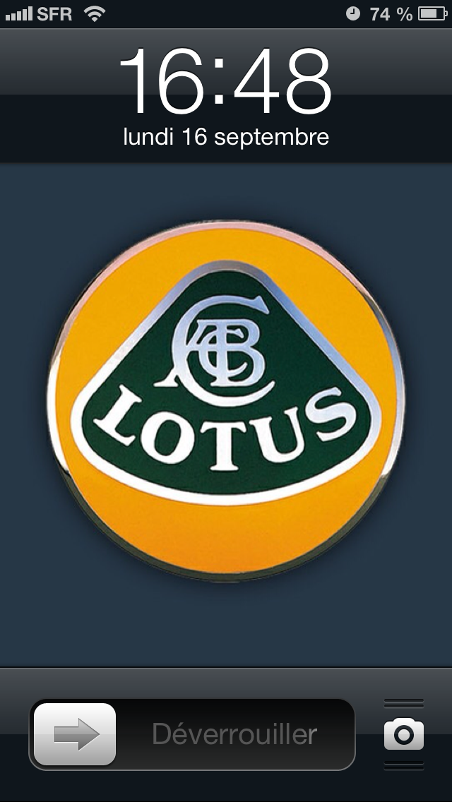 Lotus iPhone home page